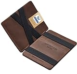 Jaimie Jacobs Flap Boy Slim ohne Münzfach Magic Wallet integrierter RFID Schutz Magischer...