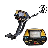 Metal Detector Pinpoint Targeting Waterproof Coil Adjustable DISC and High SENS with Folding...