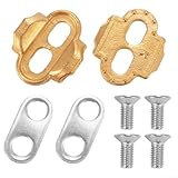 Messing-Fahrradpedal-Stollen Ersatz für Eggbeater Verriegelungspedale passend für Rennräder und...