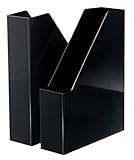 HAN Stehsammler I-Line 2 STÜCK, Eleganter, Moderner High-End Stehsammler Für Hefte, Zeitschriften...