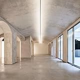 MOLOURK Minimalist Skyline LED Wandleuchte Moderne Korridor lineare Wandlampe Innen Dimmbar...