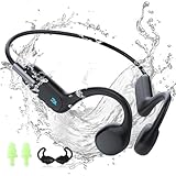 HIFI WALKER T10 Air, Knochenschall Kopfhörer, IPX8 wasserdichte Kopfhörer Schwimmen Open-Ear...