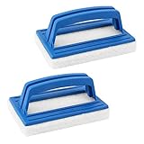 Yangfei 2 Stück Pool Schwamm Bürsten, Poolbürste Poolreinigung Handschrubbe Schwimmbad Bürste...