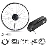 hxrfoak 48V 1000W Ebike Umbausatz E-Bike Hinterrad Umbausatz Kit Elektrofahrrad Umbausatz Ebike...