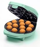 Bestron Waffeleisen für Cake-Pop's im Retro Design, Cake-Pop-Maker inkl. Cake-Pop-Butler, Gabel &...
