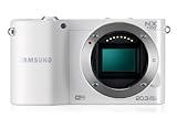 Samsung NX1100 Systemkamera weiss Kit 20-50mm i-Function Kameraobjektiv