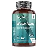 Water Away Kapseln - 11 in 1 Komplex für 3 Monate - Mit Apfelessig, Grüner Tee, Löwenzahn,...