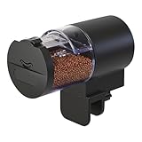 Automatischer Fischfütterer – Batteriebetriebener Futterspender für Aquarien, 100 ml, mit...