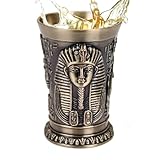 Generico Kleine Gläser – 30 ml Fassungsvermögen aus Metall, antikes Muster, Miniatur im...