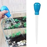 Greenlans Mini-Wasserwechsler für kleine Aquarien, manuelle Saugrohrpumpe, Siphon, Wasserabsauger,...