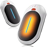 Handwärmer Elektrisch 2er Pack, 6000mAh Ultrathin Wiederaufladbar Handwärmer, Tragbarer...