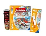 tiptoi Ravensburger Set: Wieso? Weshalb? Warum? Bei der Feuerwehr (Kinderbuch) + 00110 Stift mit...