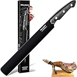 Dream Reach Schinkenmesser Scharfe Aufschnittmesser - Profi Küchenmesser für Schinken Full Tang...