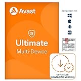 Avast Ultimate 2024 - Antivirenschutz im Paket mit Avast SecureLine VPN und Avast Cleanup Premium -...