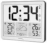 WS6780-2 in 1 Funkuhr und Funkwetterstation in einem, Innen- und Außéntemperatur,...