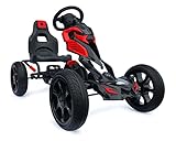 Kinder Pedal Go Kart - 5-12 Jahre, Mit Pedal, Shaum Reifen Eva Wheels