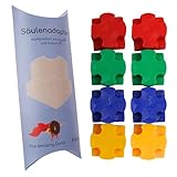 Säulenadapter kompatibel mit Kullerbü und Duplo für kreatives Bauen in unglaublicher Höhe ab 2...