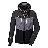 killtec Herren Skijacke/Funktionsjacke mit abzippbarer Kapuze und Schneefang KSW 45 MN SKI JCKT,...