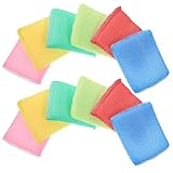 FOMIYES 12 Stück Kratzfreie Spülschwämme aus Nylon und Schwamm Reinigungsschwämme für Geschirr...