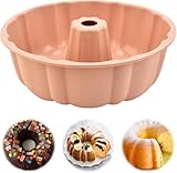 CUEMOON Gugelhupfform Silikon, Gugelhupfform 24 cm, Backform Gugelhupf, Silikon Backform Gugelhupf,...