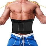 AHRLIC Taillentrainer für Damen und Herren, Gewichtsverlust, postpartales Workout, Bauchwickel,...