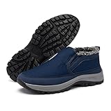 Damen Herren Winterschuhe Warm Gefüttert Winterstiefel Wasserdicht Trekking Wanderschuhe Rutschfest...