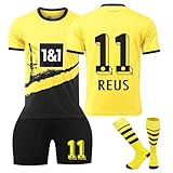 Fußball Trikot Set, 23/24 𝖡𝖵𝖡 Heimtrikots/Auswärtstrikots Kinder Erwachsene Fussball...