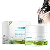 120g Haarmaske, Haarpflege Kokosöl, Haarmaske Für Geschädigtes Haar, Anti-Frizz Pflege, Haarkur...