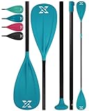 ZLX SUP Paddel Stand Up Paddle Zubehör, 3 oder 4 Abnehmbaren Teilen, Verstellbares Doppelpaddel...