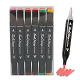 Schnelltrocknender Stift zum Markieren, schnell trocknender Marker, 12-teiliger Marker mit doppelter...