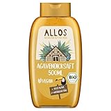 Allos Bio Agavendicksaft | Agavensirup | Süßungsmittel Zuckerersatz | Alternative zu Rohrzucker,...