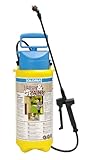 GLORIA Drucksprüher Spray & Paint | 5 L Farbsprüher/Ölsprüher | auch für Lasuren, Lacke