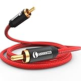 ANNNWZZD Subwoofer Kabel, RCA Coaxial Audio Kabel Vergoldeten Cinch Kabel Subwoofer Für CD/DVD...