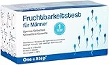 One+Step Sperma Test 1 Stück - Fruchtbarkeitstest für Männer bei Kinderwunsch - Spermatest...