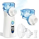 Inhalationsgerät, Bowfar Leise Inhaliergeräte mit 2 Medizinbechern für Erwachsene Kinder,...