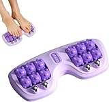 Fußmassageroller,Fußmassagegerät,Portable Double Massage Roller für Fußmassage,Foot Massager,...