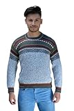 Gamboa Alpaka Pullover Herren Strickpullover Norwegerpullover Winterpullover Männer