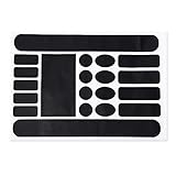 LjwZekyrnt 1 Stück Fahrrad-Mountainbike-Kettenrahmen, Anti-Kratz-Aufkleber, Schutzfolie