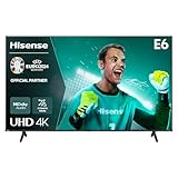 Hisense 43E6NT 108cm (43 Zoll) Fernseher, 4K UHD Smart TV, Precision Colour, HDR, Dolby Vision,...