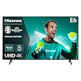 Hisense 43E6NT 108cm (43 Zoll) Fernseher, 4K UHD Smart TV, Precision Colour, HDR, Dolby Vision,...