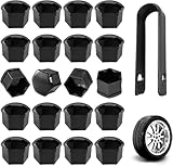 VAPORVERSE 20 Stück Radschraubenkappen für Citroen C4 Cactus 2014-2023, Abdeckkappen für...