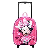 SCOOLSTAR Trolley Rucksack Minnie Mouse Strong Together (3D) 13L | Rolly Schulrucksack Trolley...