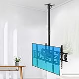 ASerZenith TV-Wandhalterung, TV-Deckenhalterung, vollbewegliche Deckenhalterung, höhenverstellbar,...