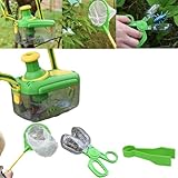 Insektenfänger-Set, Insektensammel-Set, Outdoor-Natur-Set mit Pinzette, Fangnetz und...