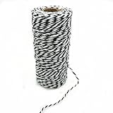 Schnur 1 Roll 100 Metres 1.5mm Cotton Bakers Twine String Cotton Cords Rope Home Decor DIY Craft for...