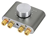 McGrey MAMP-250BT Mini-HiFi-Verstärker 100 Watt - Ultrakompakter Stereo-Verstärker - 2X 50 Watt -...