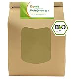 BIO Hanfprotein - 1 kg Vorratspack | Pflanzliches Eiweißpulver von Piowald | Vegan | Protein...