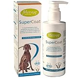 SuperCoat für Hund und Welpen 150ml - Fell und Haut Ergänzungsfuttermittel (150 ml Pumpflasche)