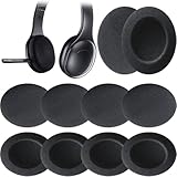 10 Stück Kopfhörer Ohrpolster aus Schaumstoff (55 mm) als Ersatz für Sony, Sennheiser, Philips,...