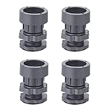 WIQUYBML 4 Stück universelle Waschmaschinenfüße, verstellbare Basis, Antivibrations-Gummimatte,...